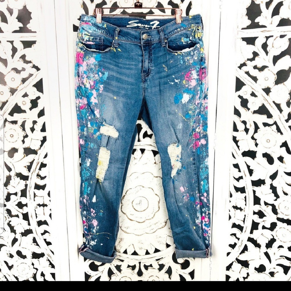 Seven Distressed Jeans 12